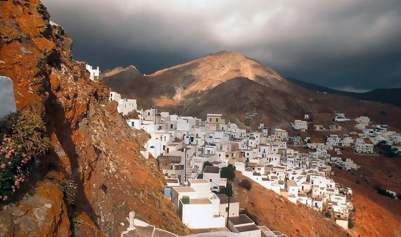 Serifos Beach Hotel Livadi  Buitenkant foto
